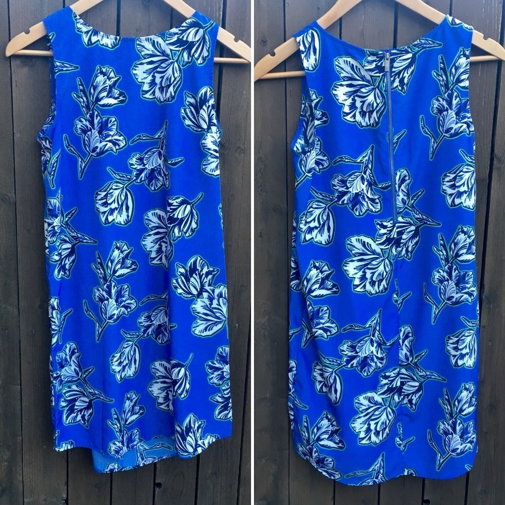 Halogen | Size XS Printed Sleeveless Dress